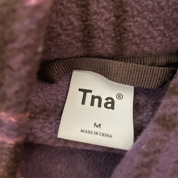 Tna Plaid Fleece Pullover - Picture 2 of 3